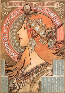 次のアーティストによるアート作品 Alphonse Mucha ページ 3