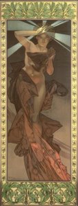 モーニングスター 作： Alphonse Mucha
