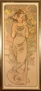 バラ 作： Alphonse Mucha