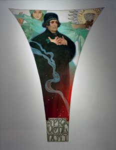 正義 - マジスター・ヤン・フス 作： Alphonse Mucha