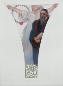 ジョンアモスコメニウス、1911年 作： Alphonse Mucha
