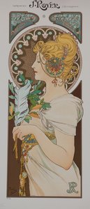 ラプルーム、1899年。 作： Alphonse Mucha