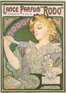 ランスパルファムスキージ 作： Alphonse Mucha