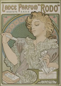 ランスパルファムスキージ 作： Alphonse Mucha