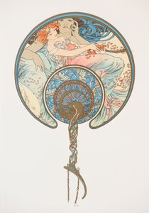 通過する風が若者を一掃します。ファン、1899年。