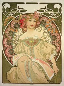 夢想 作： Alphonse Mucha