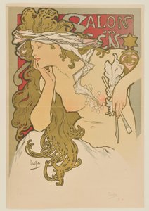  作： Alphonse Mucha