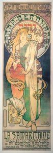 サラ・ベルナール - La Samaritaine 作： Alphonse Mucha