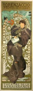サラベルナルトアルスロレンツァッチョ 作： Alphonse Mucha