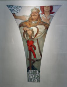 創造力 - ヤン・フォン・パーンスタイン 作： Alphonse Mucha