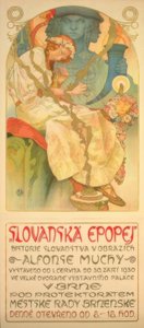 スラブ叙事詩 作： Alphonse Mucha