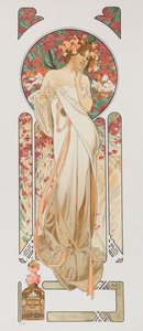 シルバニスエッセンス、1899年。 作： Alphonse Mucha