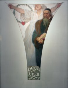 忠誠心 - J.A.Komensky 作： Alphonse Mucha