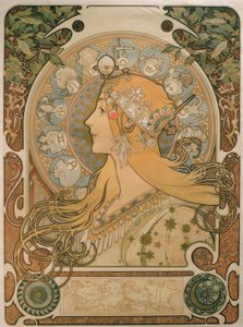 干支 作： Alphonse Mucha