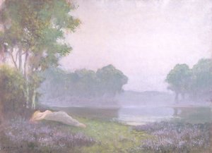 ヘザーで眠る、朝、1935 作： Alphonse Osbert