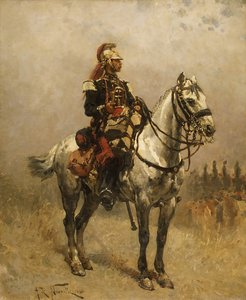 騎兵、1884年。