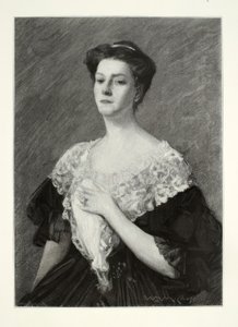 ある女性の肖像 作： Alsace Henry Wolf
