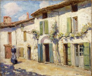 ファサード、ラロッシュ・フーコー、フランス 作： Alson Skinner Clark