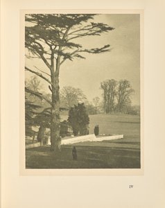庭の端 作： Alvin Langdon Coburn