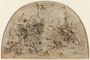 十字架につけられたキリスト 作： Alvise dal Friso