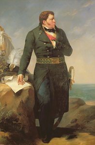 ジョルジュ・カドゥダルの肖像（1771-1804）1827年（キャンバスに油彩）