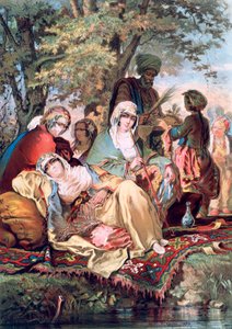 ハーリーム、1857 作： Amadeo Preziosi
