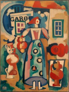 民謡～ロシア人とフィガロ 作： Amadeo de Souza Cardoso