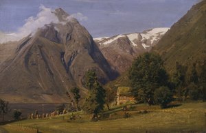 サマーデイ、バレストランド 作： Amaldus Nielsen