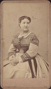 オペラ歌手カルロッタ・パッティの肖像 1835-1889.