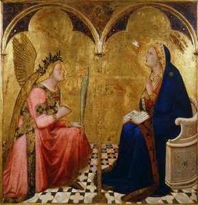 受胎告知 作： Ambrogio Lorenzetti