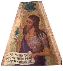 バプテスマの聖ヨハネ 作： Ambrogio Lorenzetti