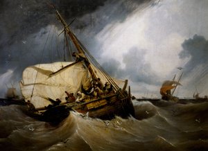 タラ釣り 作： Ambroise Louis Garneray