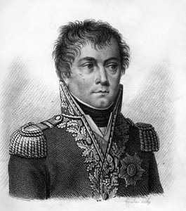 アントワーヌ・フランソワ・アンドレオーシー伯爵（1761-1828）は、フランスの将軍、外交官。1818年にAmbroise Tardieuによって彫られたもの。ステラコレクション
