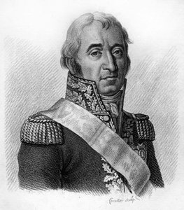François CHASSELOUP LAUBAT (1754-1833) - "Portraits of French generals following the victories and conquests of French "にて。1818年にAmbroise Tardieuが描いたもの。Stellaコレクション。 作： Ambroise Tardieu