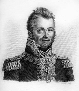 ジャン・フランソワ・ローマ（旅団長）（1773～1826年）-「フランスの勝利と征服に続くフランス人将軍の肖像」にて。1818年にAmbroise Tardieuが描いたもの。Stellaコレクション。 作： Ambroise Tardieu
