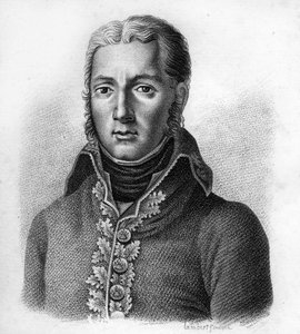 Jean Victor (Jean-Victor) Moreau (1763-1813)、フランスの将軍。「Portraits of French generals following the victories and conquests of the French」に掲載されています。1818年にAmbroise Tardieuが描いたもの。Stellaコレクション。 作： Ambroise Tardieu