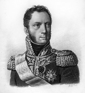 Louis Armand Augustin CAULAINCOURT (1773-1827) - "Portraits of French generals following the victories and conquests" にて。1818年にAmbroise Tardieuが描いたもの。Stellaコレクション。 作： Ambroise Tardieu