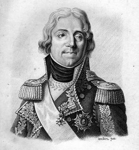 Pierre Riel, Count, and Marquis de Beurnonville Maréchal de France (1752 to 1821) - in "Portraits des généraux français en suite les victoires et conquêtes des Français".1818年にAmbroise Tardieuが描いたもの。Stellaコレクション。 作： Ambroise Tardieu