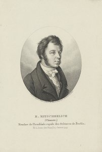 Eilhard Mitscherlich 1794-1863の肖像、c。 1830-1840。 作： Ambroise Tardieu