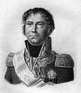 1815年、ナポレオン1世が100日後にセントヘレナに向かう際に護衛したベッカー将軍の肖像。1818年にAmbroise Tardieuが彫ったもの。ステラコレクション 作： Ambroise Tardieu