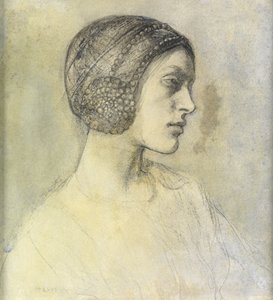 ベニスを着たアナイス、1822年頃 作： Ambrose McEvoy
