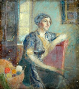 彼女の家に描かれたLousada夫人