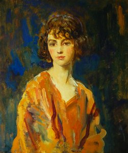 本。ロイス・スチュアートII、1920 作： Ambrose McEvoy