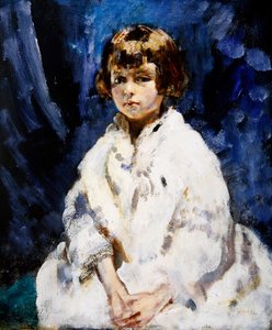 Tink」Miss Joan Claudia Johnson（油彩・キャンバス） 作： Ambrose McEvoy