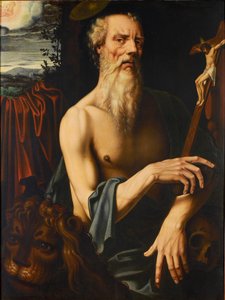サン・ジェローム 16世紀前半の作品 作： Ambrosius Benson