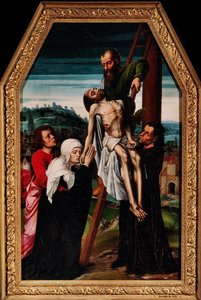 1528年の「十字架からの降下」。 作： Ambrosius Benson