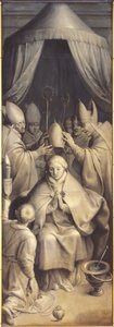 A Bênção de São Elígio (óleo sobre painel)
