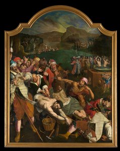 聖クリスピンとクリスピニアンの殉教（パネルに油彩） 作： Ambrosius the Elder Francken or Franck