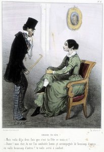 - シャム作「マドレーヌ」にて、1870～1880年頃 作： Amédée de Noé