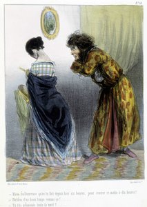 カリカチュア - シャム作「マドレーヌ」に掲載、1870～1880年頃
